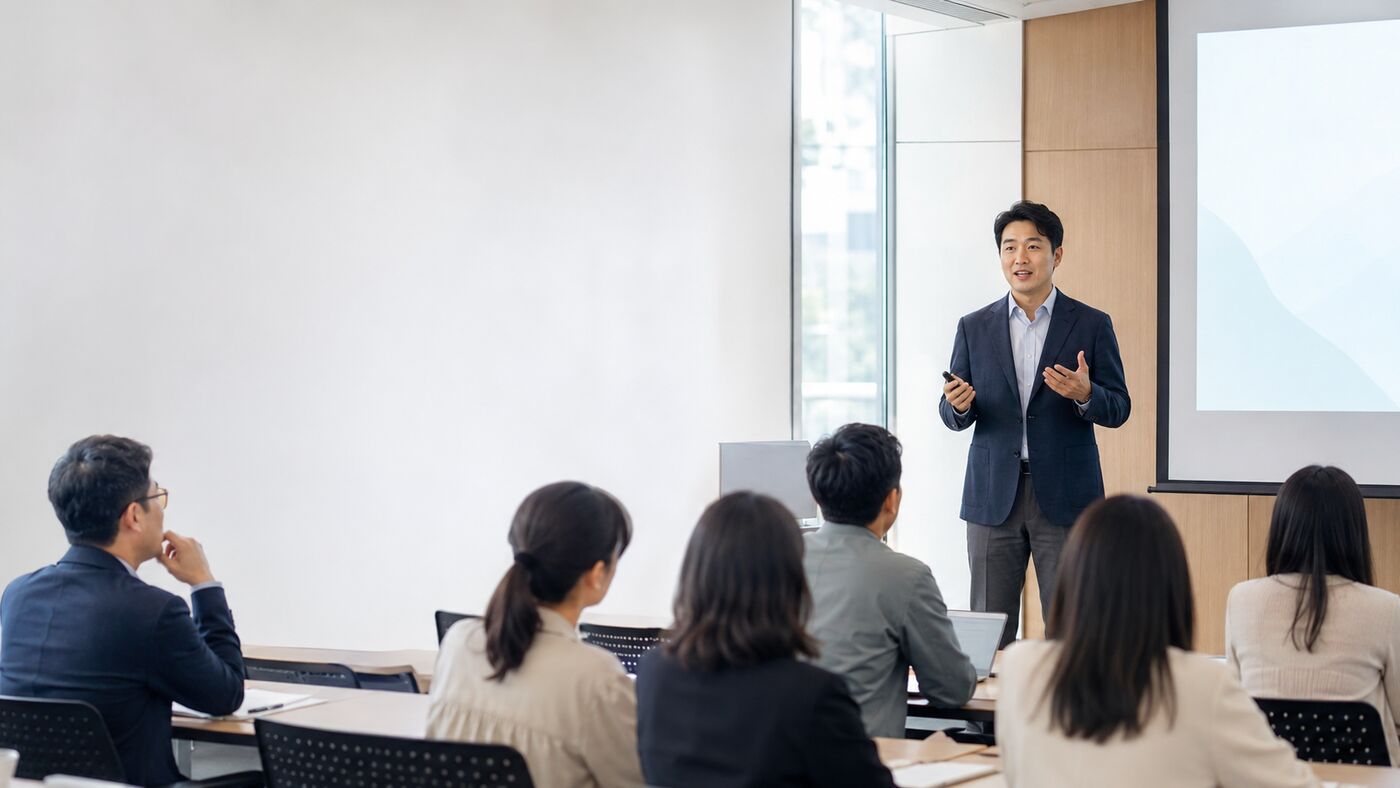 강의실 전경